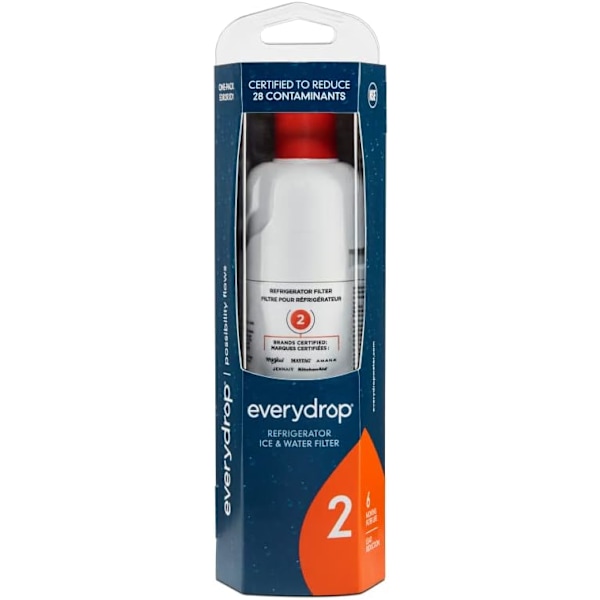 Isvattenkylskåpsfilter 2 EDR2RXD1, enstaka förpackning