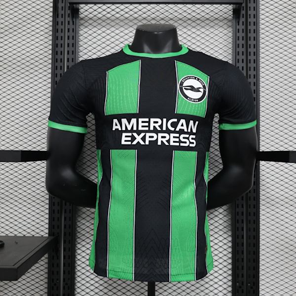 23-24 Brighton bortetrøye kortermet fotballuniform for voksen Thailandske versjon av kampuniformen i ett stykke XXL