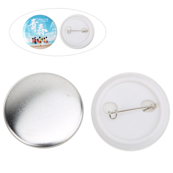 100 sarjaa 37 mm:n merkkineulapainikeosia Merkkitarvikkeet Materiaalit DIY-askarteluun