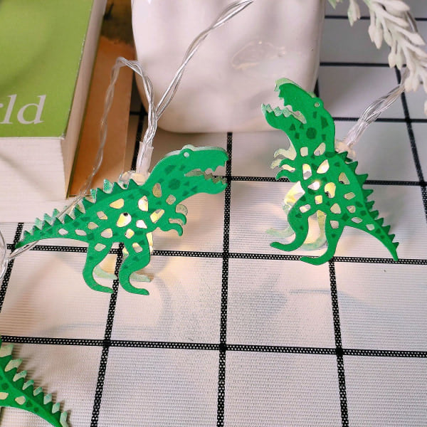 Dinosaur Batteridrevne String Fairy Lights til indendørs brug W