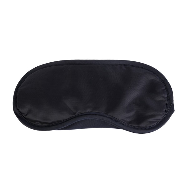 10-pack Eye Mask Shade Cover Blindfold Travel Sleep Cover med näsdyna, svart