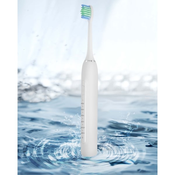 Genopladelig elektrisk tandbørstedrevet, 1 tæller, med 3 udskiftninger