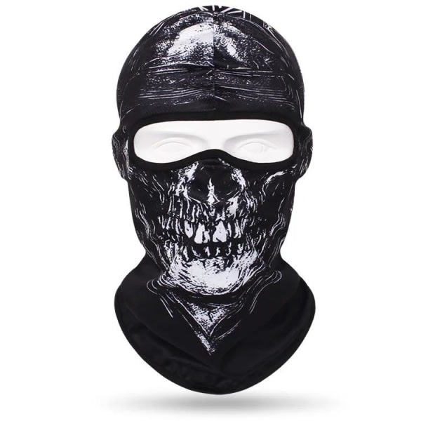 Maske hette balaklava Halloween Full Ansiktstäckning ski motorc black