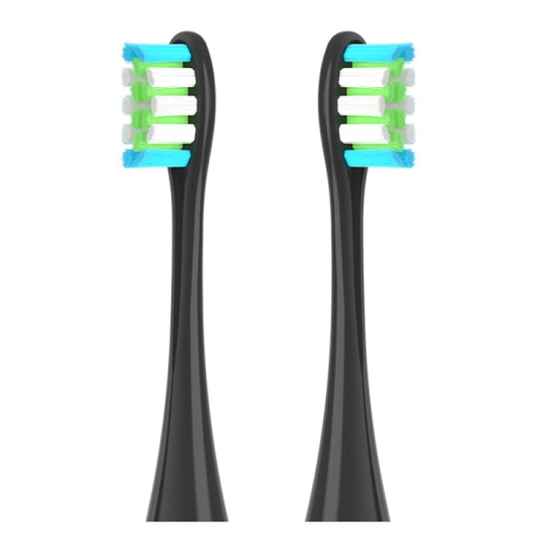 10 elektriske tannborsthoder for Oclean Black