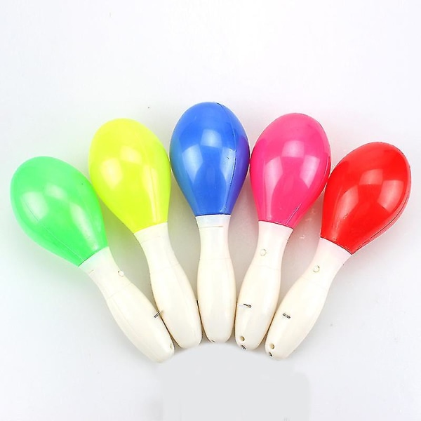 Light Up Led Light Up Maracas Multicolor Sensory Toys2st-slumpmässig färg