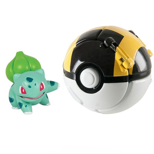 Flip Pet Eksploderende Poké Ball Mini Dukke + Fangstbold-s 7