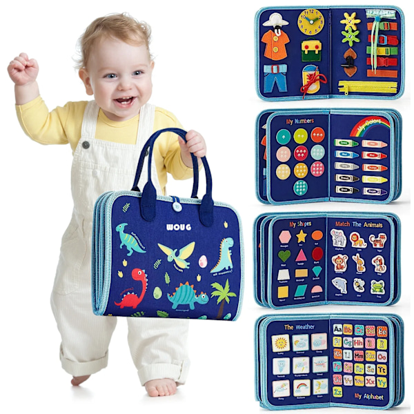 Montessori Toimintalauta Taaperoille - Matkalelu Pojille ja Tytöille