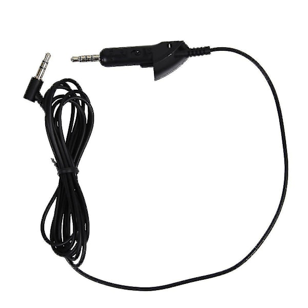 Kabel för Bose Quietcomfort 15/qc15 Qc2 Hörlurar, Ljudkabel, Dubbel 3,5 mm AUX-kabel (Storlek: Utan knappar)