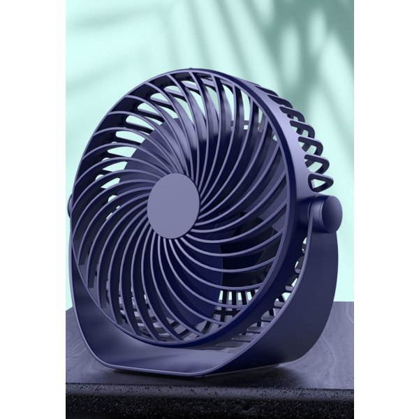 Mini bærbar ventilator. Luftcirkulationsventilator til små rum med 5 hastigheder (