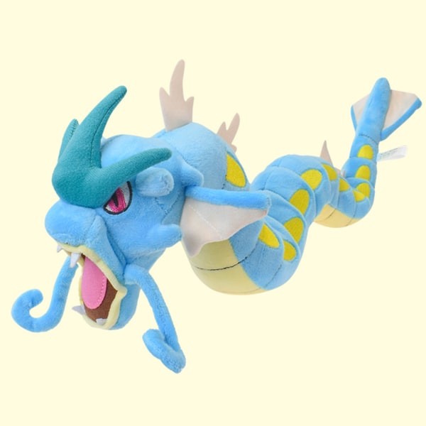 Blå Gyarados Plys Gyarados Figur Plys Blød Anime Samling Legetøj Ny 23\"