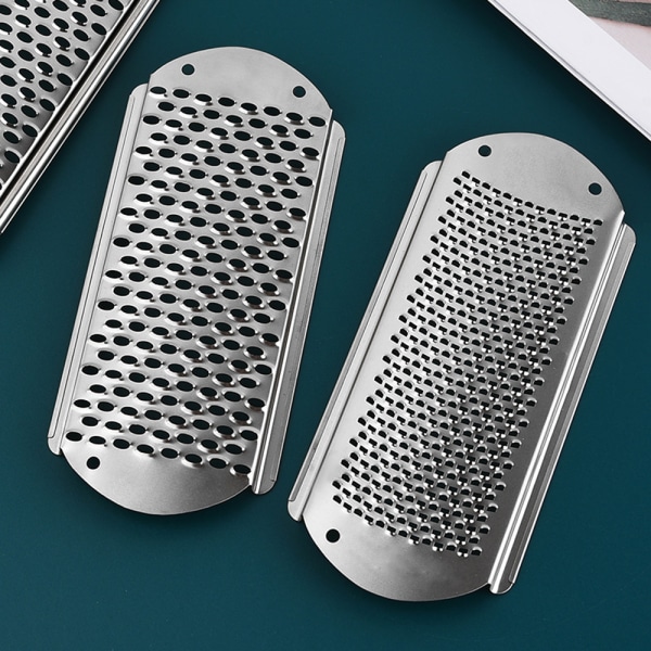 2 Metal Fodfil (fodfil) + 1 Gratis Ersatzblad