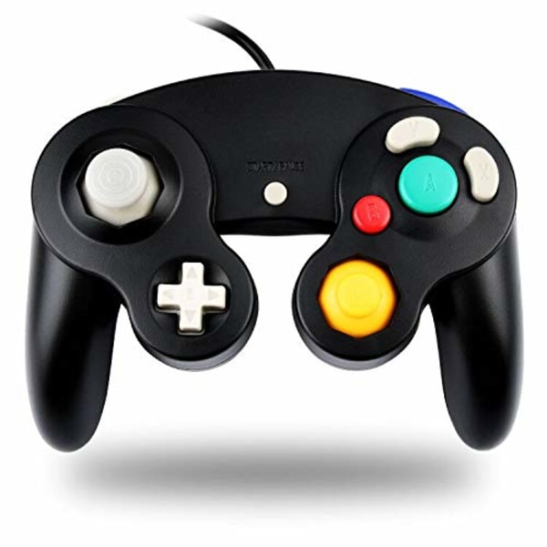 Kontroller for Gamecube Wii Wired, Joypad for Gamecube GC gam