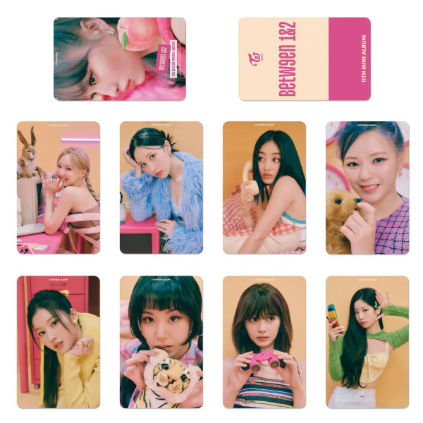 Kpop ITZY Blah Blah Blah PhotoCards kahdesti MELLAN 1&2 lomo-kortit faneille keräilykortit RM-valokuvat C-9PCS