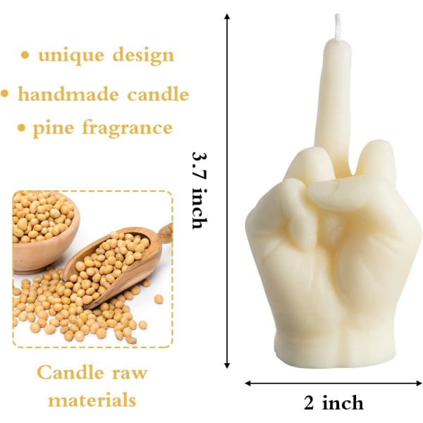 Keskisormen kynttilä tanskalaisen pastellin tuoksuinen huonesisustus, luonnollinen soijavaha mänty suitsuke aromaterapia, elekynttilä teinihuoneen sisustukseen