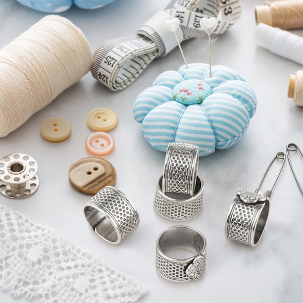 5 Fingerskydd för sömnad Handarbete Broderi Hållbara Fingerskydd[YD]