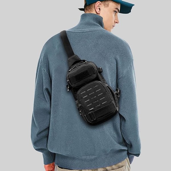 Taktische Brusttasche, Military Chest Pack med Verstellbar
