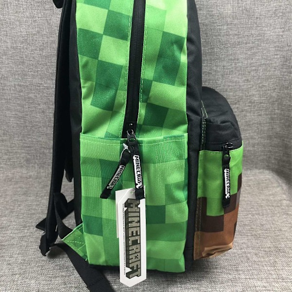 Perfekt Minecraft Skolväska Lågstadiebarn Skolryggsäck Stil 5 - Perf style 5