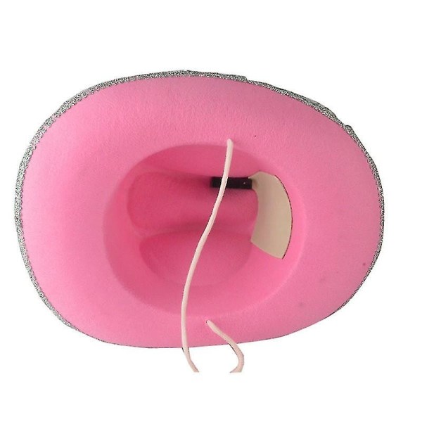 Western Cowboy Caps Rosa Cowgirl lue For Dame Jente