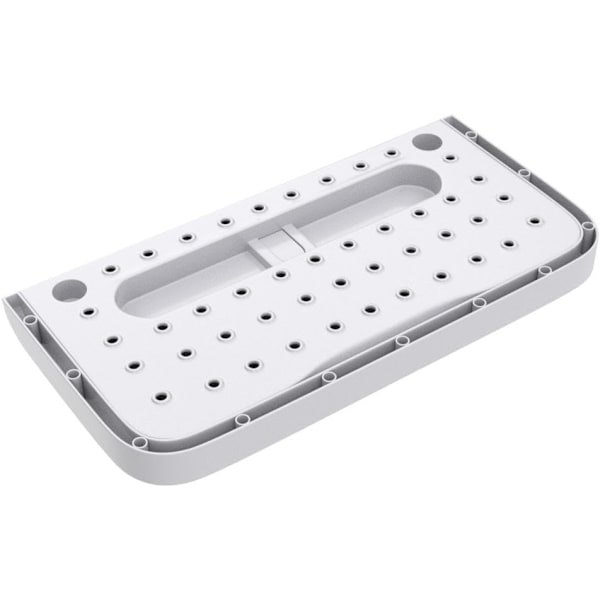Skoholder sammenleggbar veggmontert 4 stk, hylle sammenleggbar hengende hylle for skooppbevaring uten boring, stk grå Grey