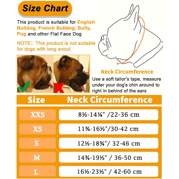 Fransk Bulldog Nosgrimma, Kortnosad Hund Nosgrimma för Shih Tzu Engelsk Bulldog, Nät Hund Nosgrimma med Tungan Ut Design, Platt