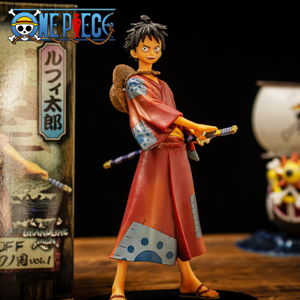 One Piece Figures Luffy Anime Action Figur 17Cm, Pvc Figurer Leksaker Collection
