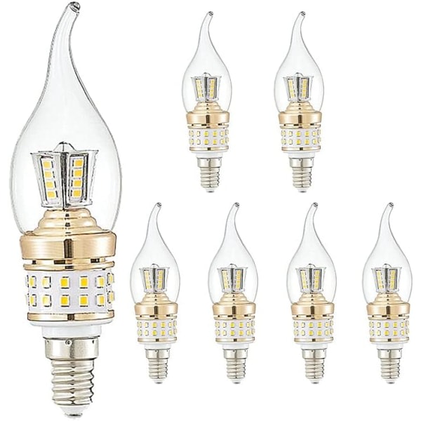 LED-ljuslampor E14 10W Liten kandelaber LED-skruvljus