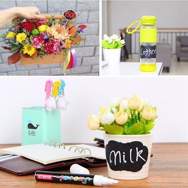 Flytende Krittpenn Whiteboard Penn VIT VIT White White