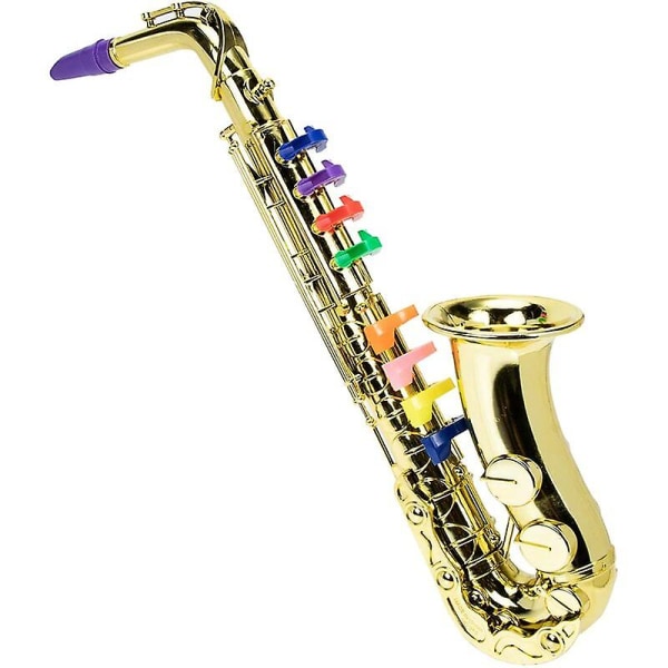 Saxofonleksak Musikblåsinstrument för barn Metal