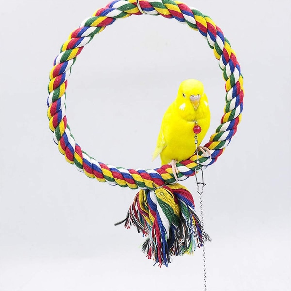 Bird Rope Swing Toy Thickening Bars Klatretau