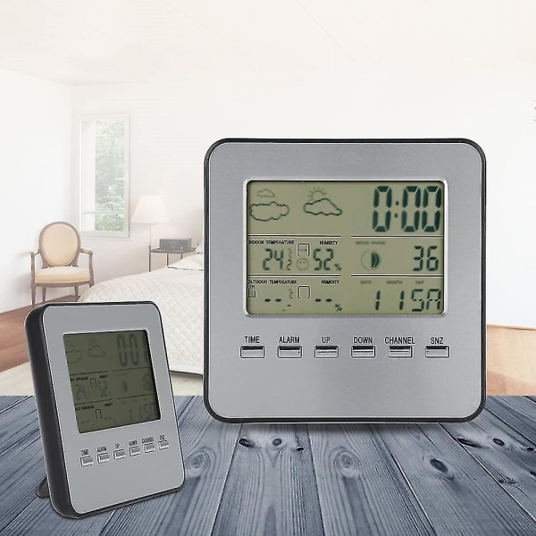 Termometer Hygrometer I Digital Trådløs Meteorologisk Stasjon