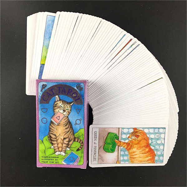 Cartarot Oracle Card Mystisk Spådom Serietidningskort Spel Brädspel Kort (FMY)