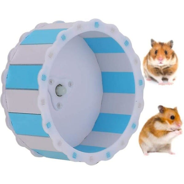 Pet Racing Wheel, träskiva hamsteri marsvin färgglada löphjul