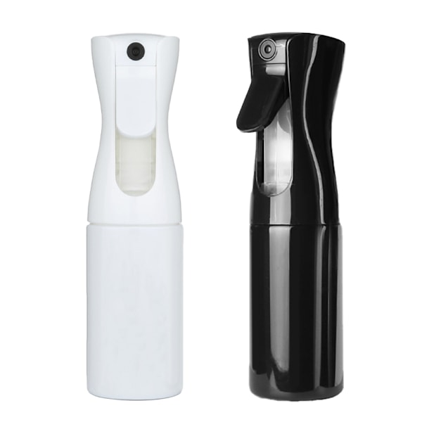 2 st 150ml Fin Mist Sprayflaska, Vit+Svart