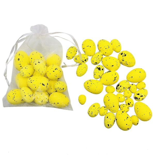 2023 Nya Play-doh Vårägg Påskägg 30-pack Hot（Yellow）