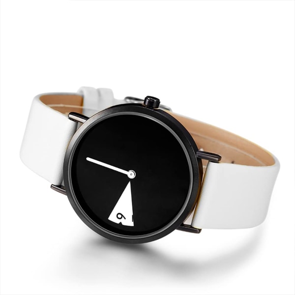 Minimalistiske kvinner ser Ultra Thin Fashion Quartz Creati