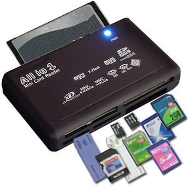 All-in-One USB 2.0 SD-kortlæser as the picture