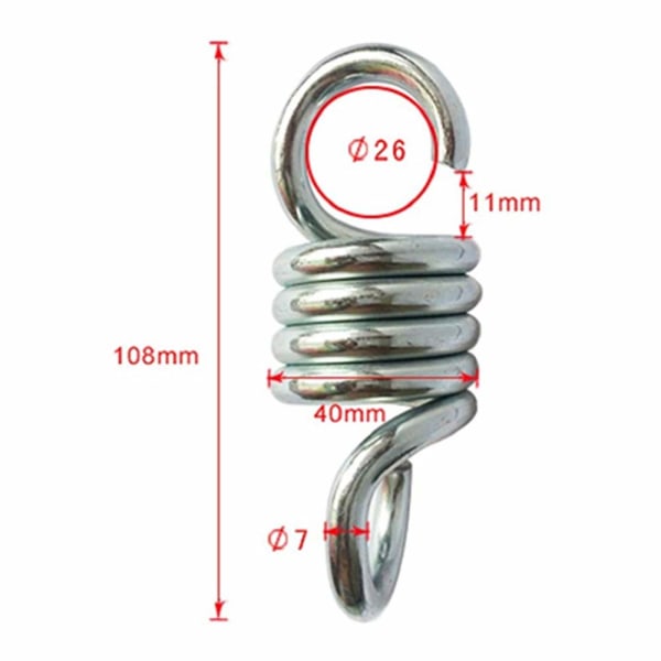 Starka hängande krokar 700 lbs vikt hängmatta fjäderstöd
