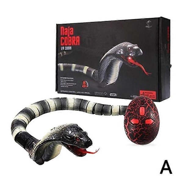 Infraröd RC Fjärrstyrd Orm Realistisk Prank Rolig USB-Leksak