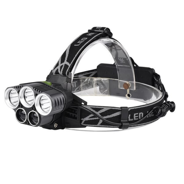 Kraftig oppladbar hodelykt, 10 000 lumen 6 moduser LED