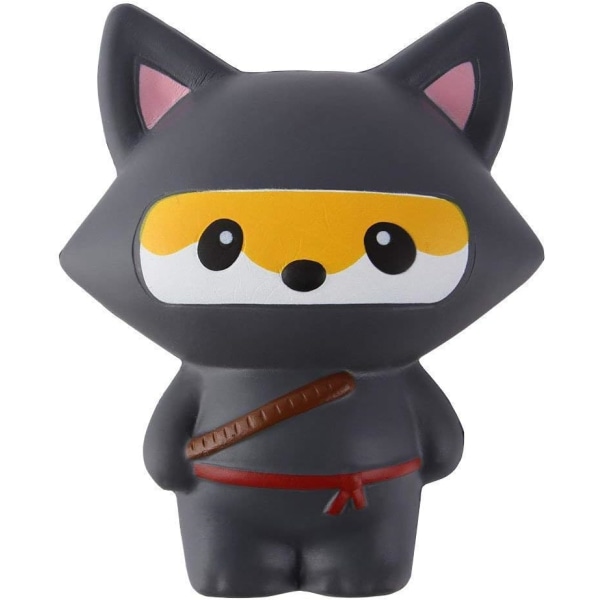 Squishies Ninja Fox Squishy Slow Rising Squeeze Toy Kawaii Doftande Mjuka Squishies Djurleksaker Prime 1Pcs