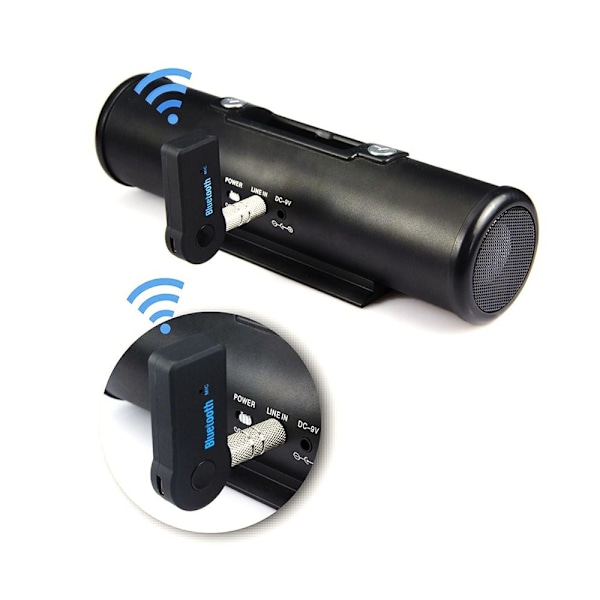 Bil Bluetooth-mottagare Musikadapter Bil Ljud Aux