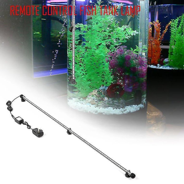 LED Aquarium dränkbar lampe Fish Tank Light Bar