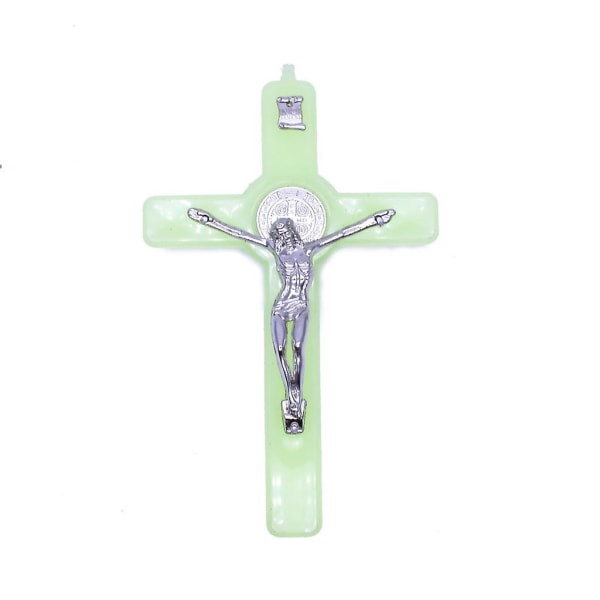 Håndgjorda krucifix väggkors - Plast katolska krucifix for heminredning