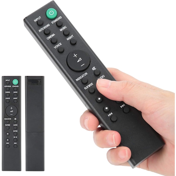 Soundbar-fjärrkontroll Soundbar-fjärrkontroll Abs-högtalarkontrollerbyte av fjärrkontroll för Hts100F Htsf200 Htsf150