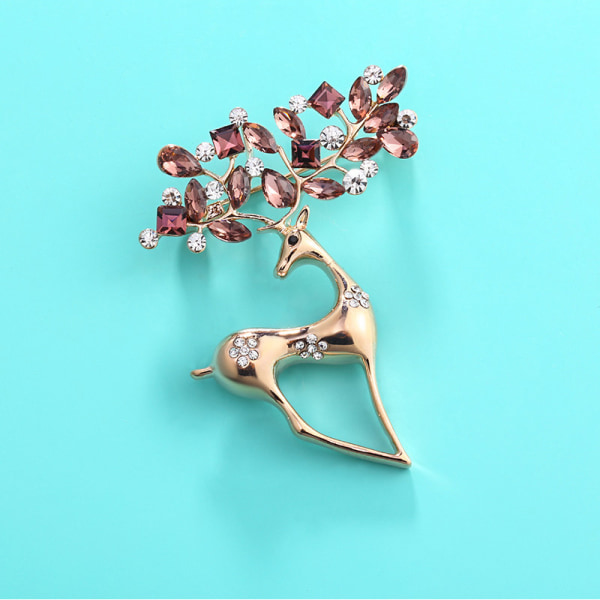 Creative Fawn brosch koreansk stil legering diamant