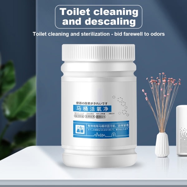 250g toalettskål rengöringspulver multifunktionell tank toalettrengöring för dagligt bruk 250 g 1 st