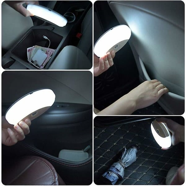 Biltaklampor, Bil LED-lampor, Bilinteriör LED-lampor, Soltak Bil LED-lampor, Universal LED-lampor, Universal USB uppladdningsbar billampa