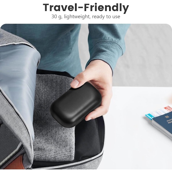 Mini Usynlige minste hodetelefoner Bluetooth i øret trådløse for søvn, trådløse søvnhodetelefoner, støydempende hodetelefoner