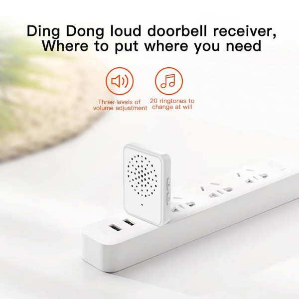 HD Wifi Camera with Doorbell Receiver