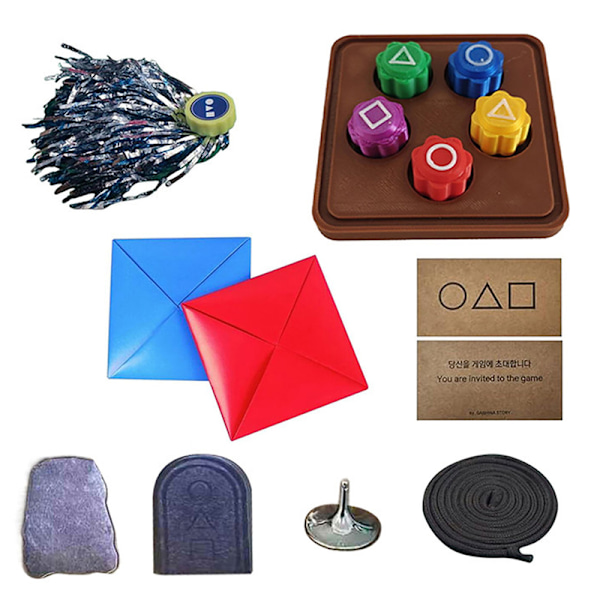 n Folkspel Set (n Traditionellt Spel) - Jebi Chagi